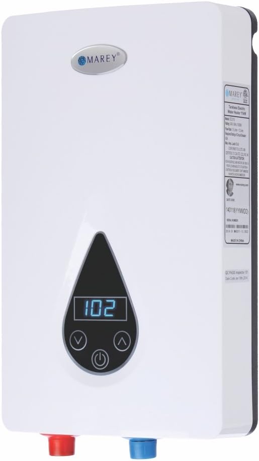 Unlimited Hot Water with Marey ECO150 Tankless Heater