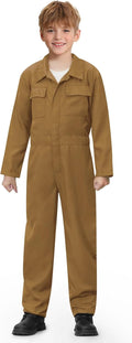 Halloween Kids Long Sleeve Coveralls Killer Jumpsuit with Pockets