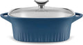 CorningWare QuickHeat 3.2-QT Cast Aluminum Roaster - Fast, Lightweight