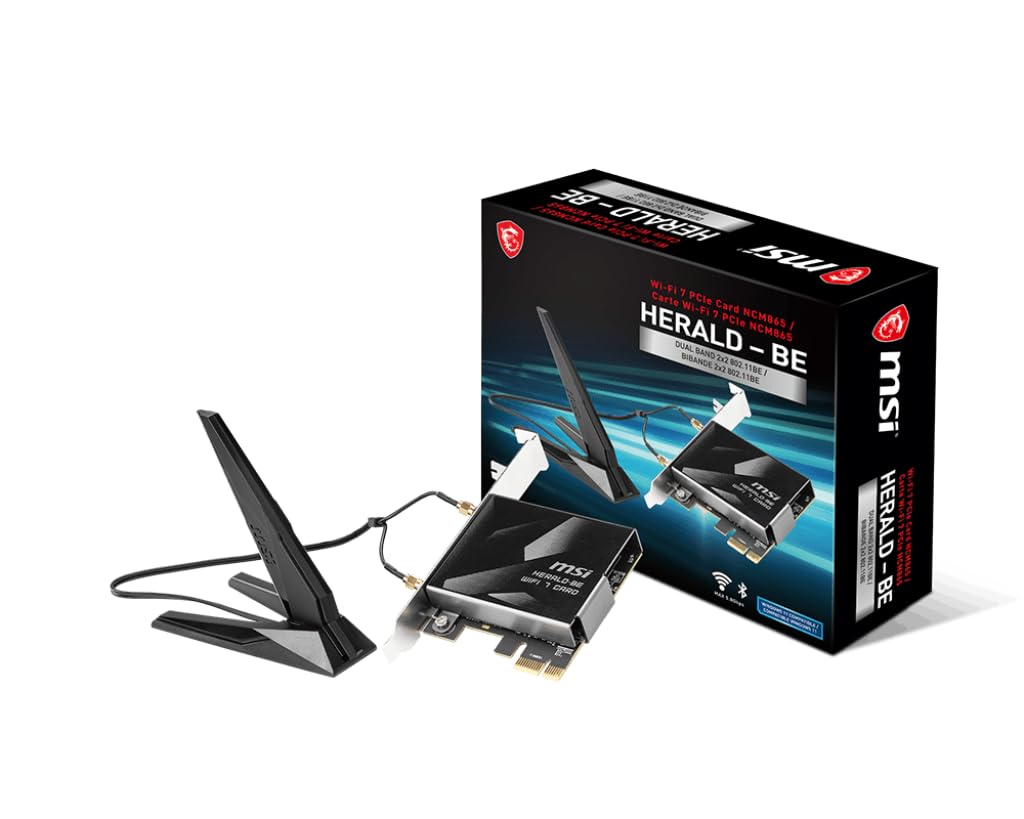 MSI Herald-BE WI-FI 7 MAX: Unleash Blazing Fast Connectivity