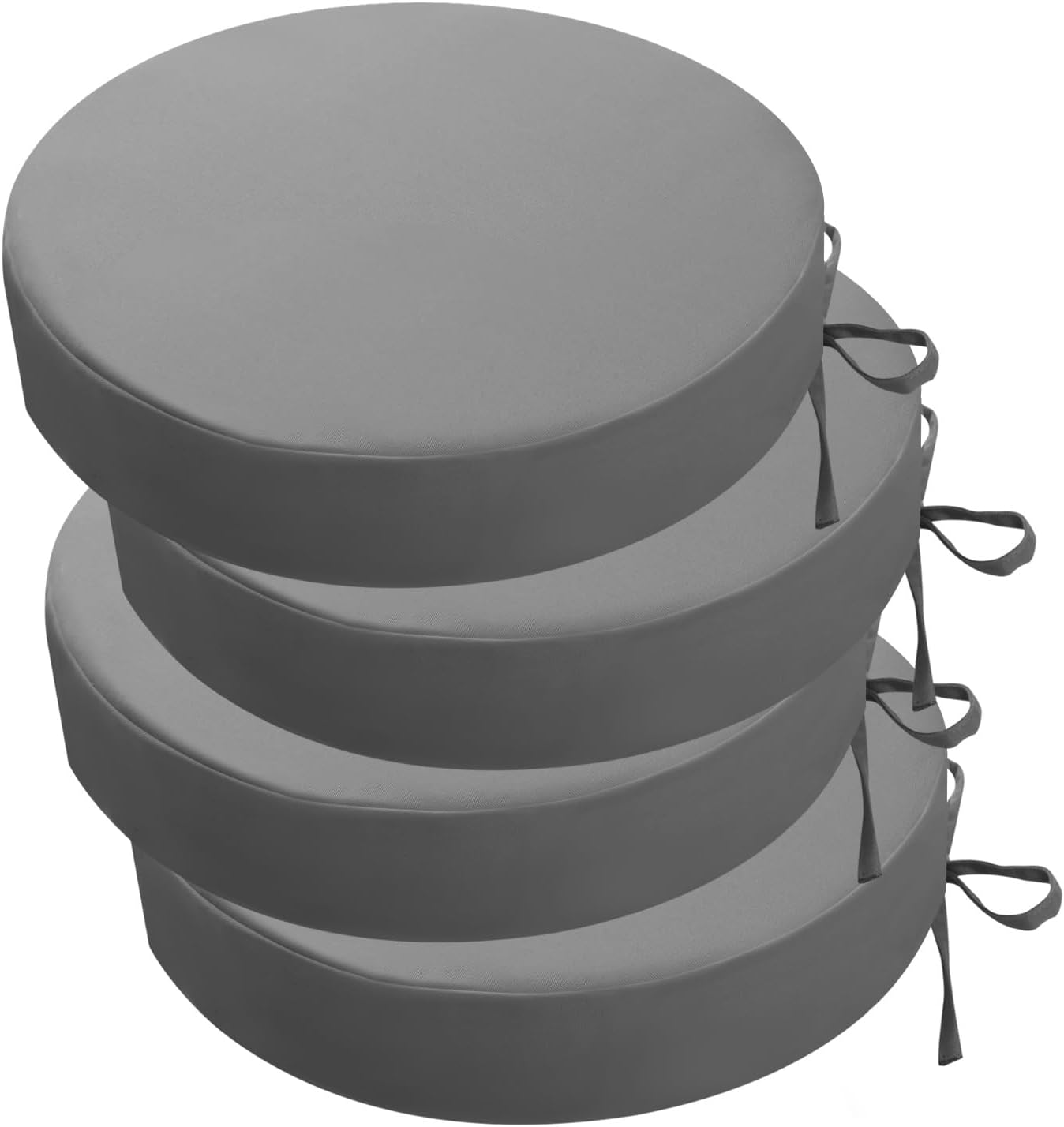 Outdoor Round Bistro Chair Cushions Set of 4 for Comfort