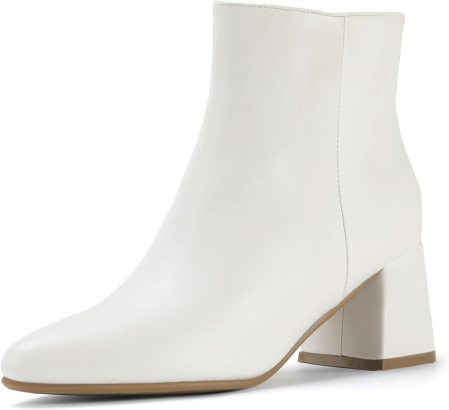 IDIFU Ankle Boots for Women: Stylish Chunky Block Heel Booties