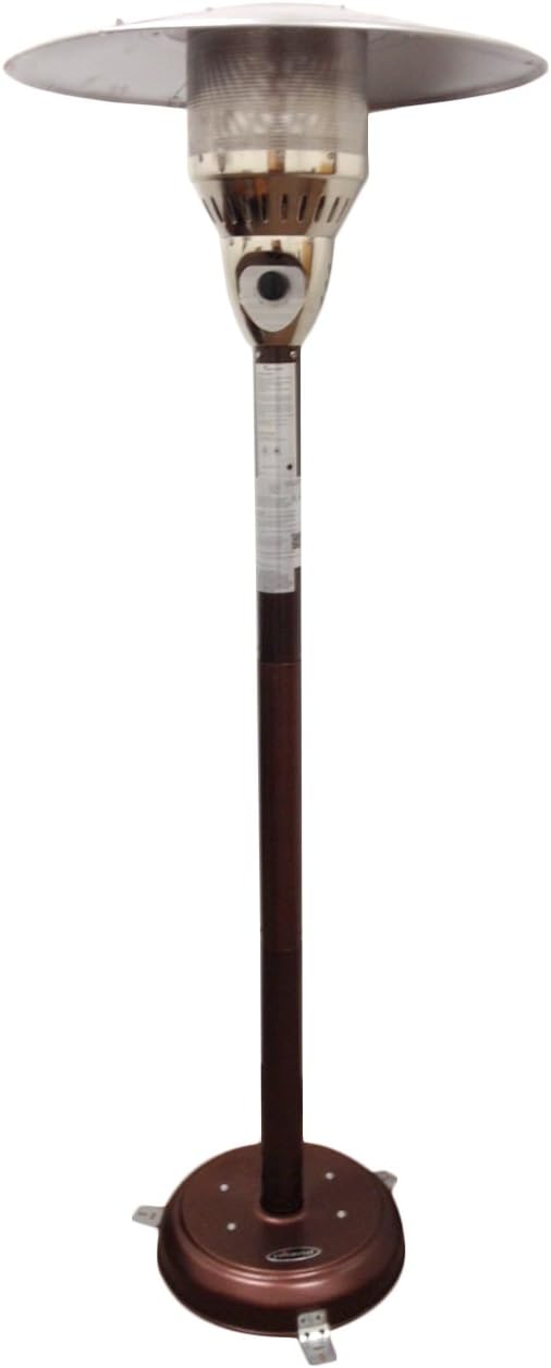 Hiland Tall Natural Gas Patio Heater - 41,000 BTU