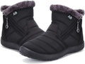 Womens Snow Boots Winter Fur Lined Ankle Boots for Comfort