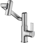 Rotatable Bathroom Faucet with Fahrenheit Temperature Display