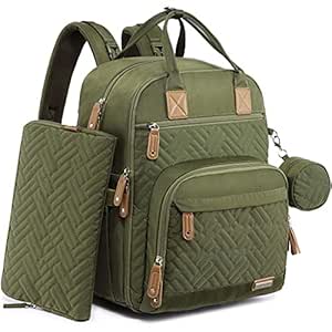 iniuniu Diaper Bag Backpack with Large Capacity and Style
