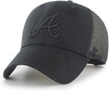 47 Brand MLB Unisex Black Team Logo Trucker Baseball Cap