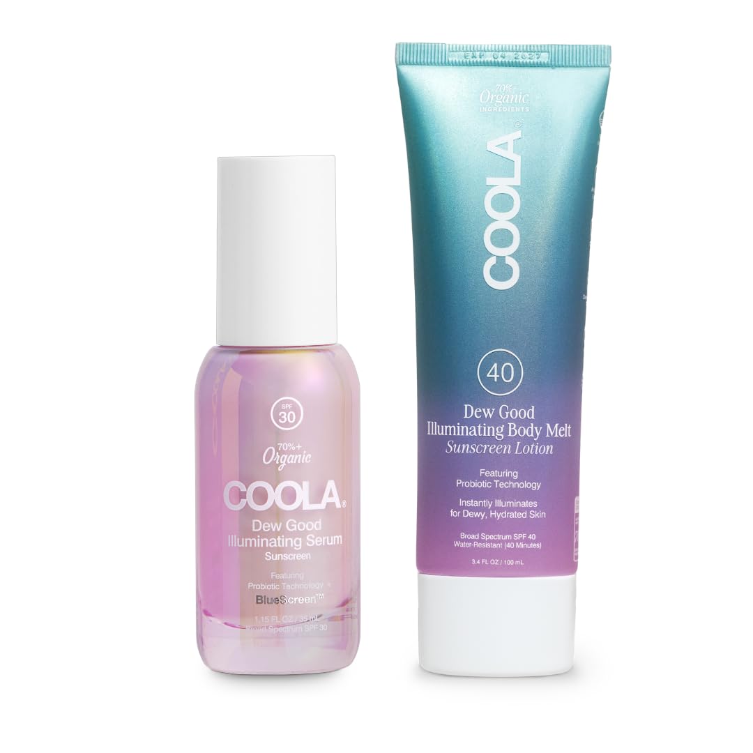 COOLA Organic Dew Good Illuminating Probiotic Serum with SPF 30