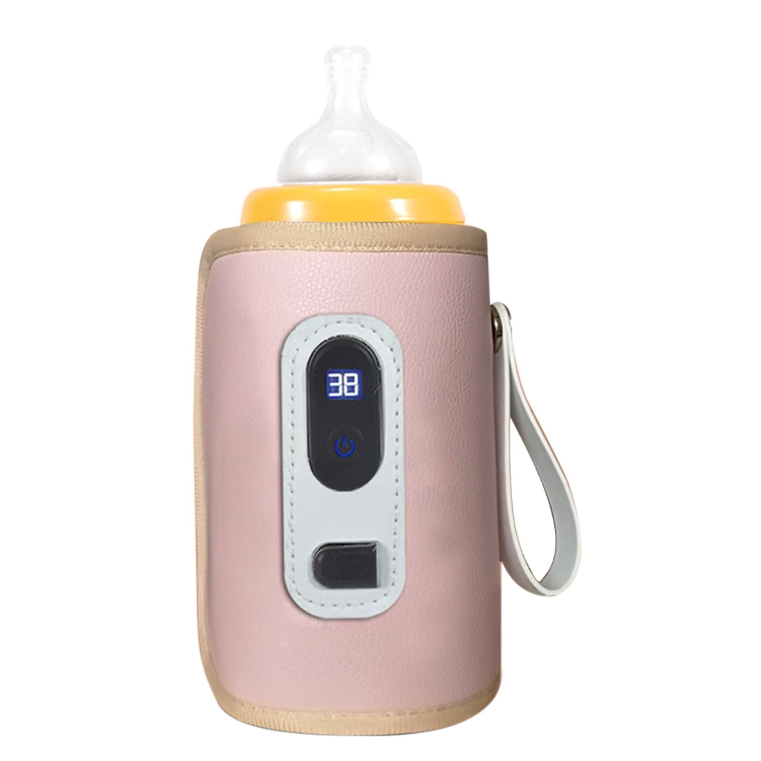 Portable LCD Baby Bottle Warmer - On-The-Go Milk Heating!