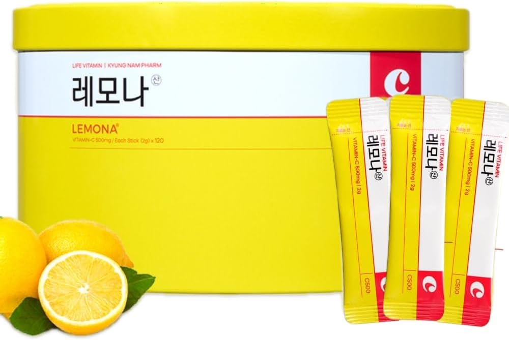 LEMONA Vitamin C Powder 500mg for Daily Immune Support