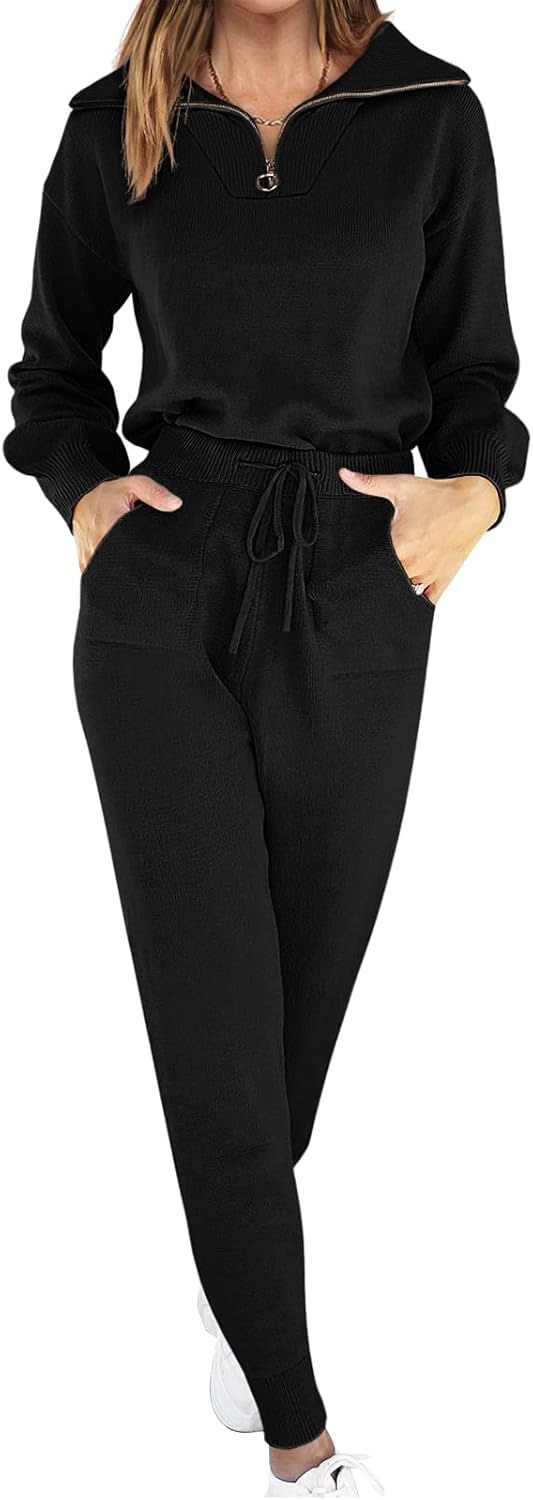 Stylish Women's Two Piece Outfits for Cozy Travel and Lounging