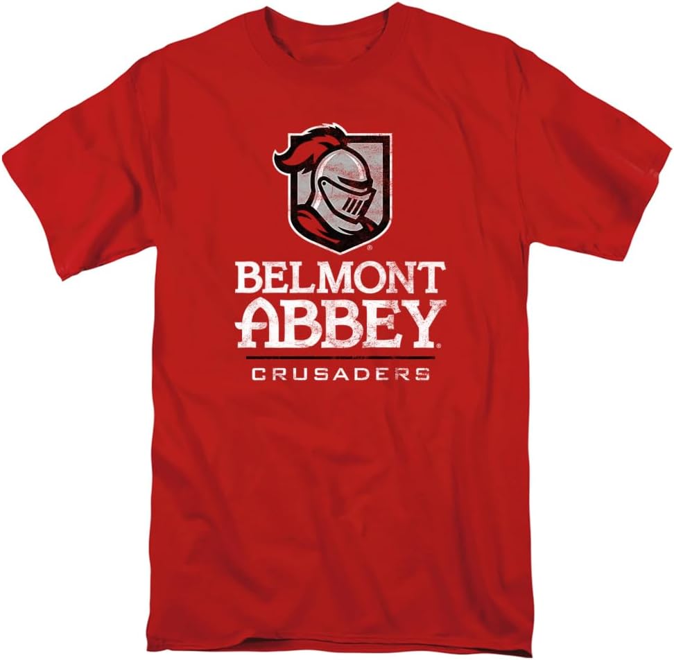 Belmont Abbey College Official Crusaders Logo T Shirt Collection