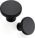 Ravinte 35 Pack Cabinet Knobs Black Round Drawer Knobs - Modern Matte