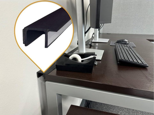 Desk to Wall Gap Filler for Office and Home Use, 72 Inches