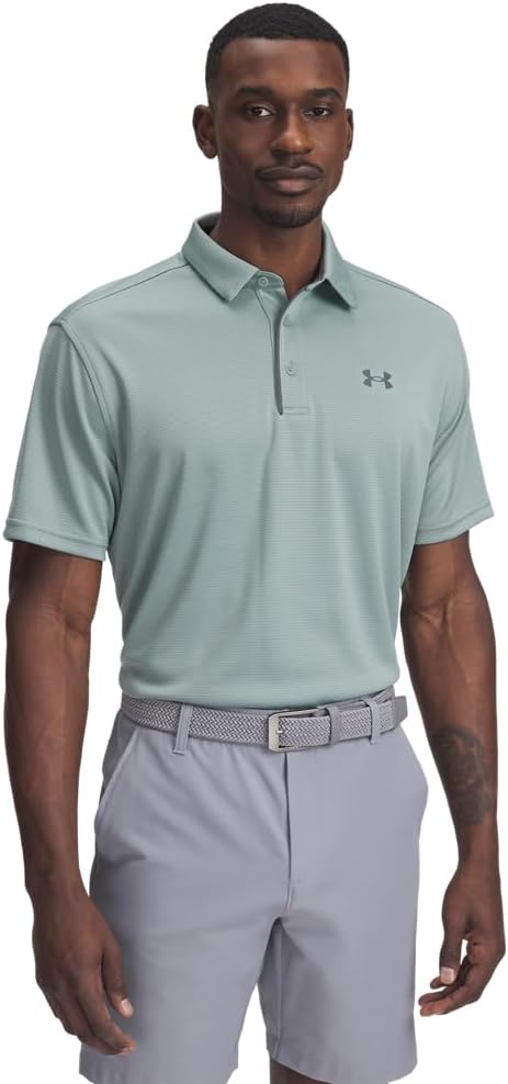 Under Armour Men's Tech Golf Polo - Soft, Light & Breathable Fabric