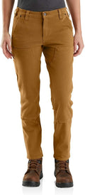 Carhartt Women's Relaxed Fit Stretch Twill Pant - Built to Move