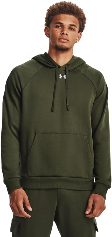 Under Armour Men's Rival Fleece Hoodie for Ultimate Comfort
