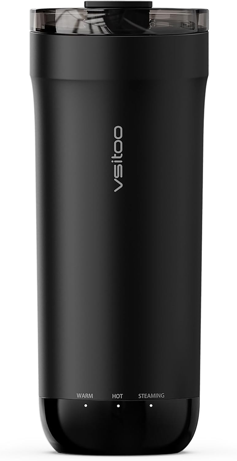 VSITOO S5 Heated Travel Mug - Smart Temperature Control 16oz