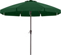 10ft Scalloped Patio Umbrella with Tilt and Crank - Durable Shade