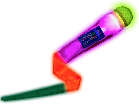 Glowing Foxtail Outdoor Game - Light-Up Fun for All!