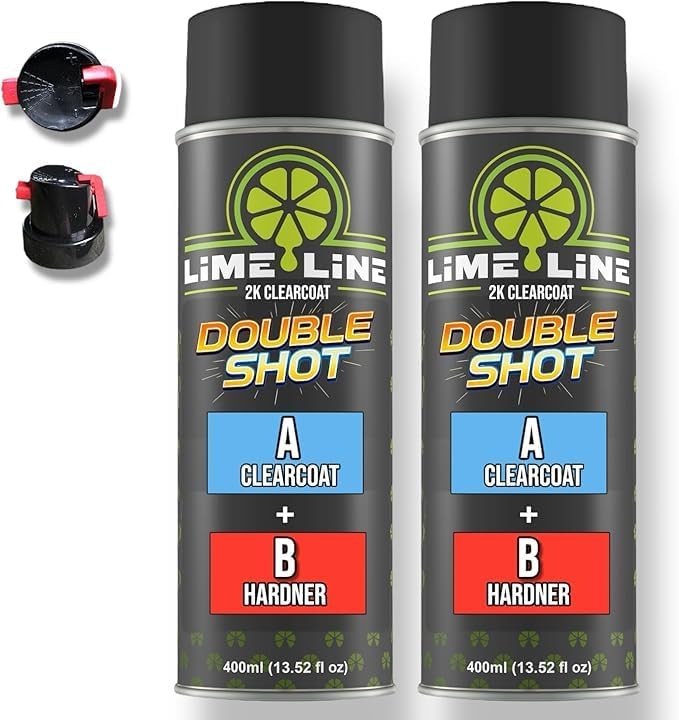 LiME LiNE High Gloss 2K Clearcoat Spray for Automotive Finish