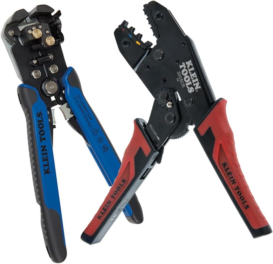 Klein Tools Wire Stripper and Crimper Tool Kit for Professionals