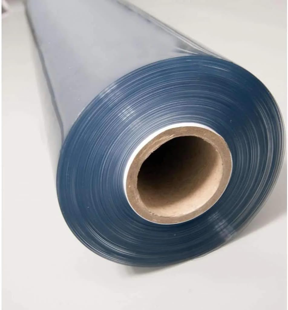Clear Vinyl Roll for Windows, Boats, Greenhouses & More