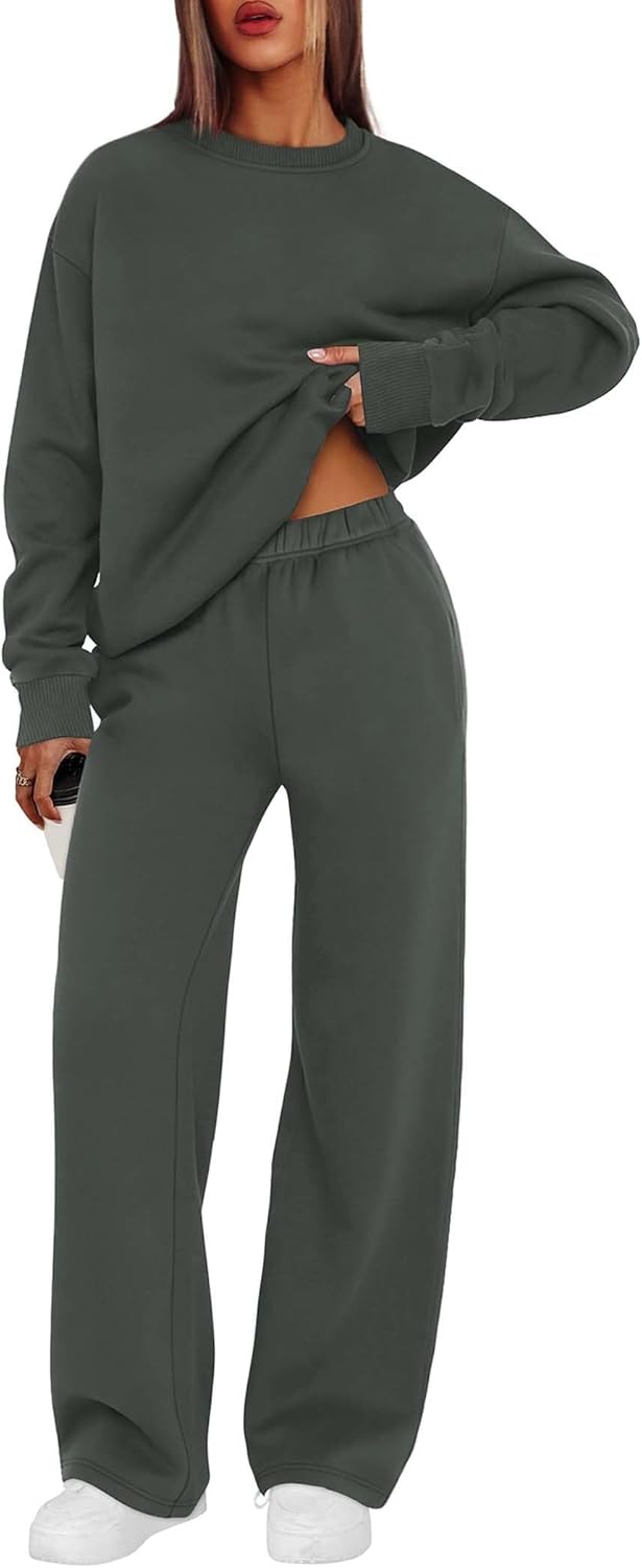 XIEERDUO Sweatsuits Women 2 Piece Outfit for Fall Fashion