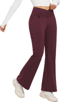 Fleece Lined Flare Leggings - Warm Winter Thermal Pants