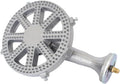 Cast Iron Propane Burner Head with Brass Fitting Orifice - DIY Burner
