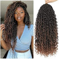 Goddess Faux Locs Crochet Hair 22in T1B/30 - Boho Hippie Locs