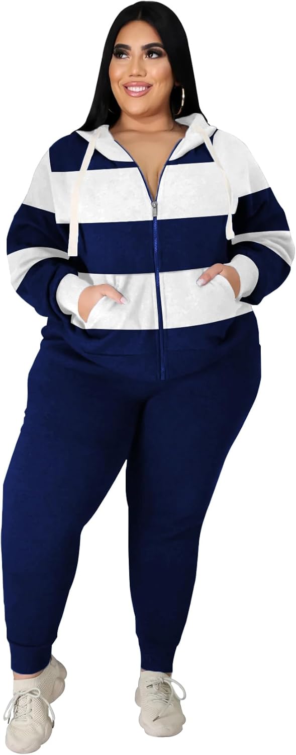 Women's Plus Size Two Piece Outfits for Comfort and Style
