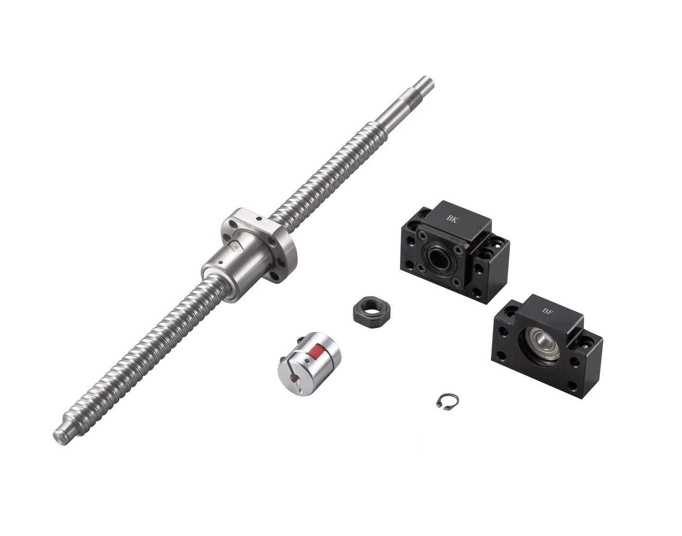 25mm Ballscrew Kit SFU2505 for CNC Machines - Precision Parts