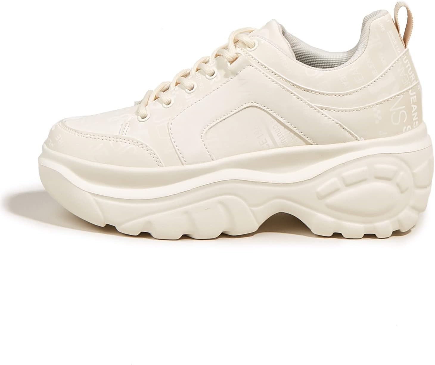 Chunky Platform Dad Sneakers for Women in Colorblock Design
