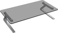 Monitor Stand Tempered Glass Riser 18.11 x 9.45 in - Ergonomic Desk