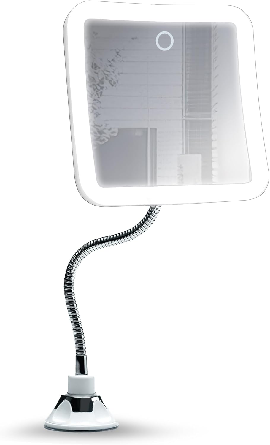 Fancii 10x Flexible Magnifying Mirror with LED Light Settings
