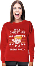 Tstars Great Again Ugly Christmas Sweatshirt