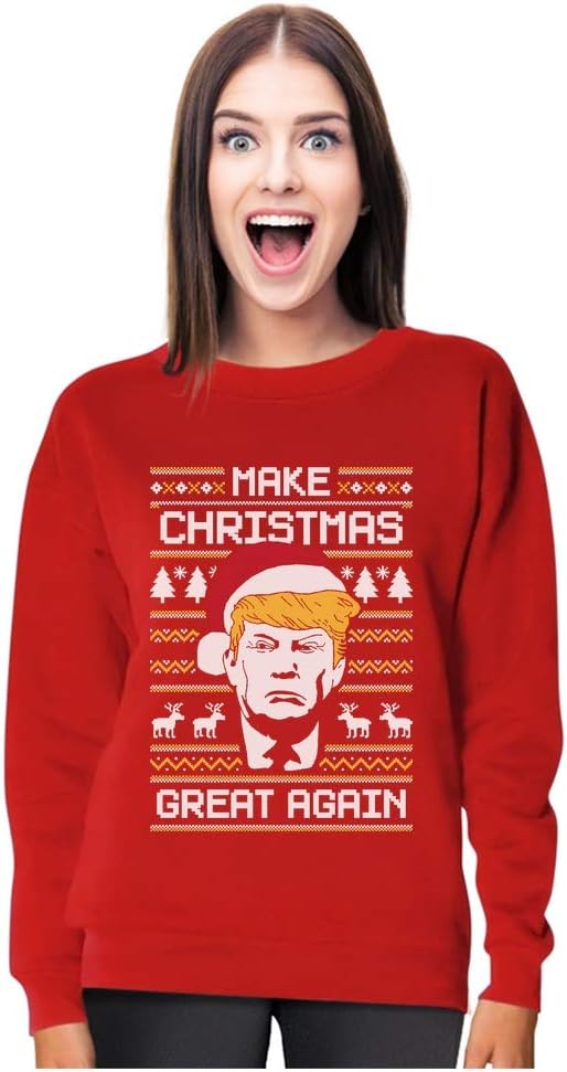 Tstars Great Again Ugly Christmas Sweatshirt