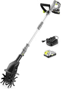 Cordless Electric Garden Tiller for Effortless Soil Cultivation