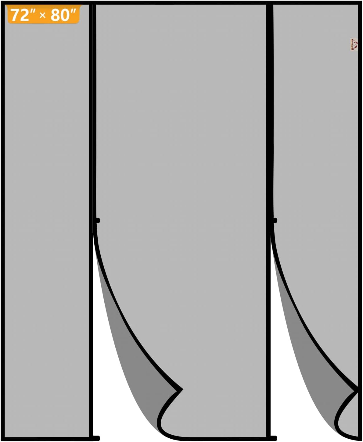 Yotache Magnetic Screen Door for Sliding Doors - Double Door Design