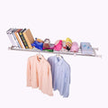 Hershii Tension Shelf Expandable Rod Closet System - Space Saving