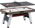 Air Hockey Table with Ping Pong Top - 5.5 ft Arcade Game Table