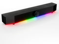 Tilted Nation Gaming Soundbar - Crisp Audio & RGB Lights