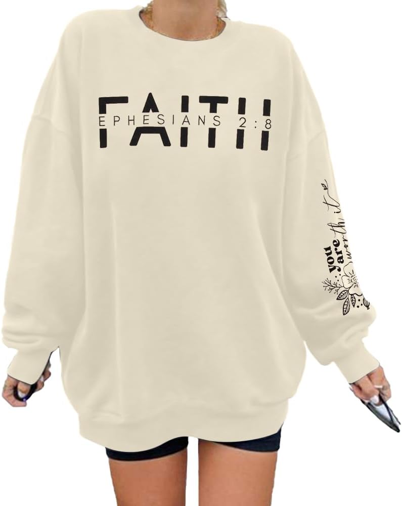 Faithful Fashion: Jesus Crewneck Sweatshirt