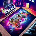 Gaming Area Rug Teen Boys Carpet with 3D Gamepad Design - Comfortable