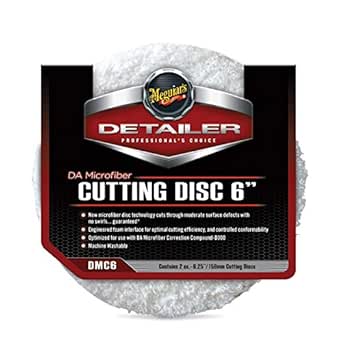 Meguiar's DMC6 DA 6in Microfiber Cutting Disc for Perfect Finish