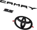 Genuine Toyota Camry SE Blackout Black Emblem Overlays - Sleek Badge