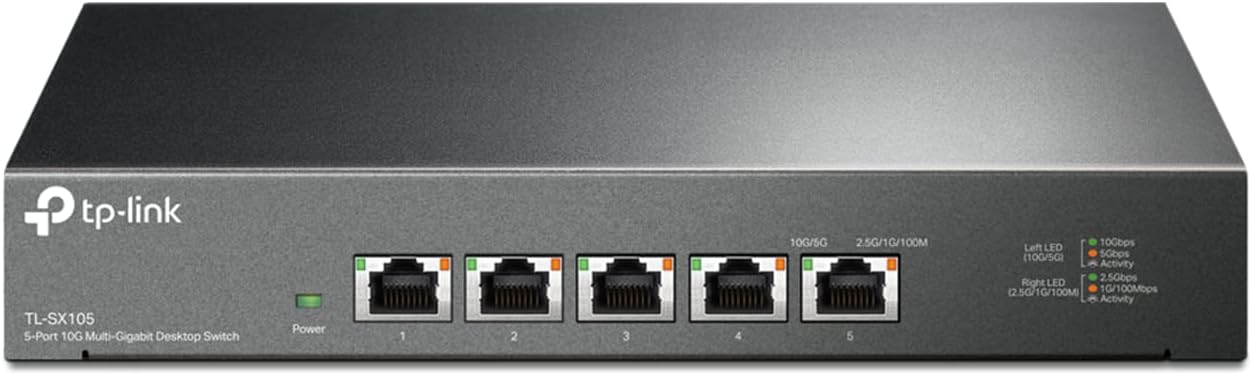 TP-Link TL-SX105 5 Port 10G Unmanaged Ethernet Switch Review