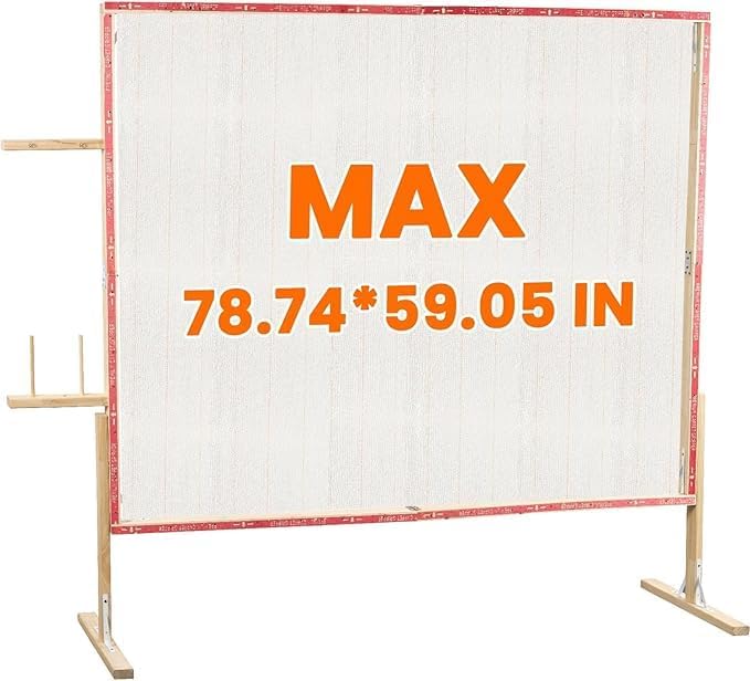 BESGEER Wooden Rug Tufting Frame for DIY Rug Making Projects