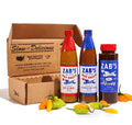Zab's Hot Sauce Gift Set - Datil Pepper Slow Burn Trio